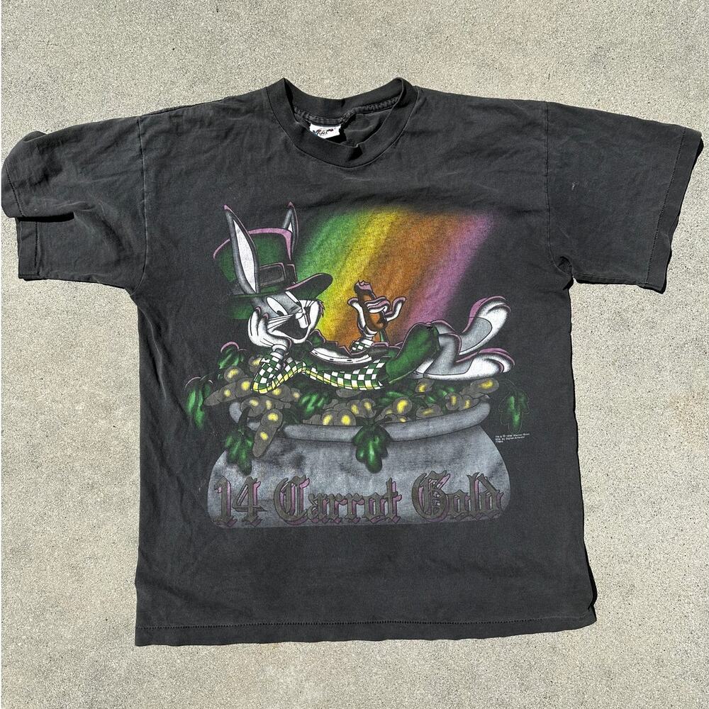 90s Single Stitched Looney Tunes Bugs Bunny Irish Shirt